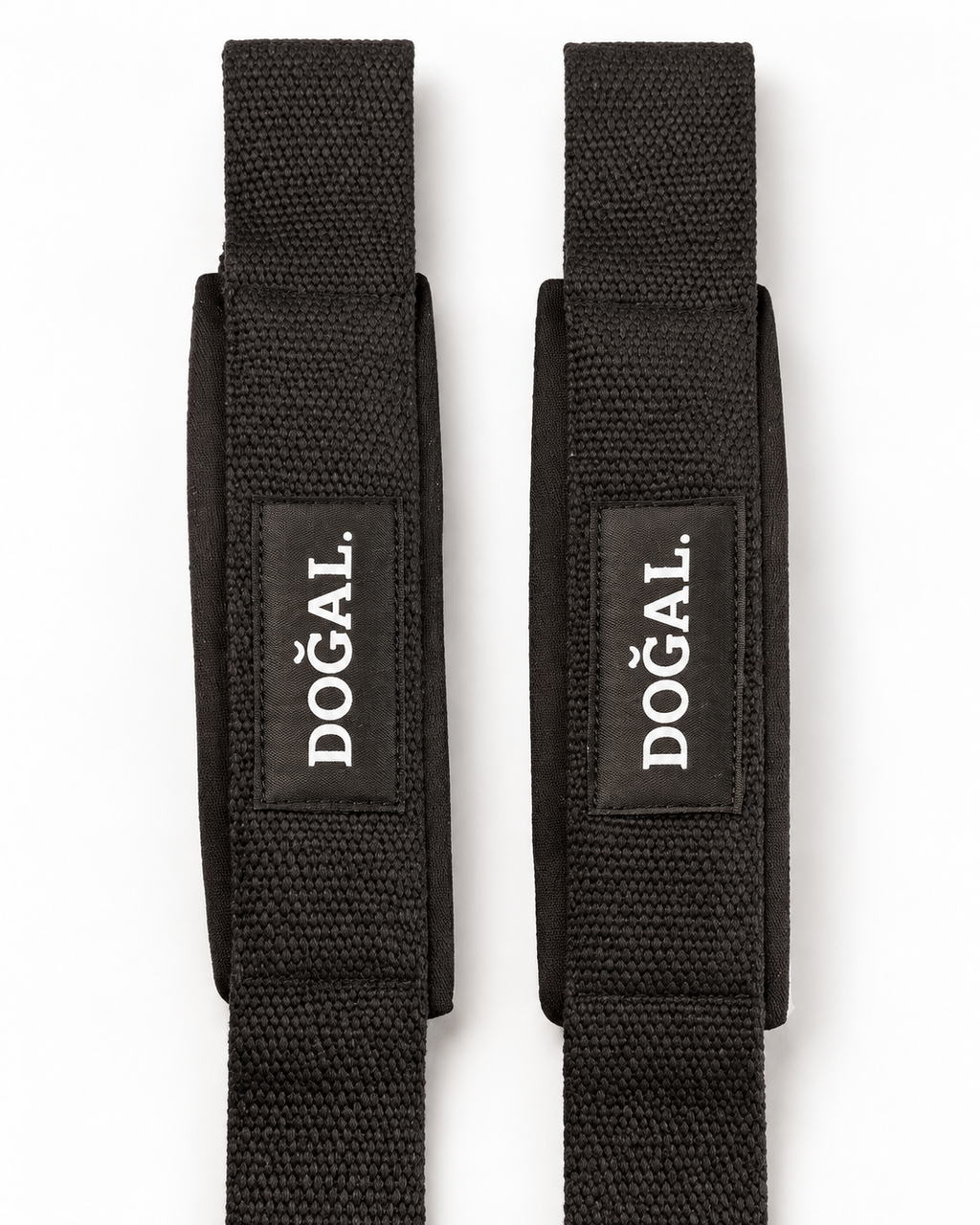 DOĞAL. Lifting Strap — logo ve dokuma detayı
